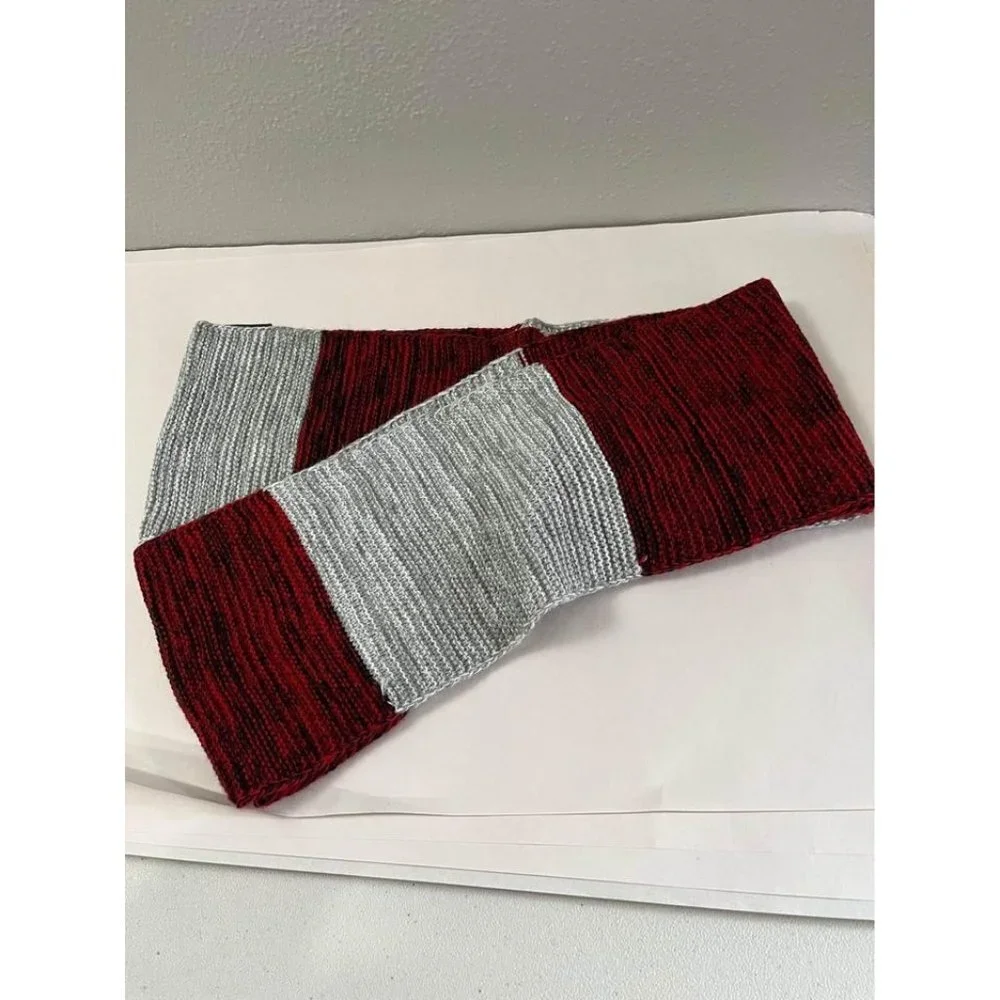 Texans infinity knitted scarf
